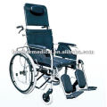 Recling Steel Wheelchair (silla de ruedas multifuncional para minusválidos)